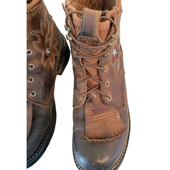 Ariat Probaby Lacer Womens Boot, 8, Driftwood Brown - Picture 12 of 16